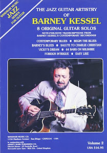 The jazz guitar artistry of barney kessel, vol. 2 guitare