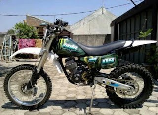 Modifikasi Trail honda gl pro