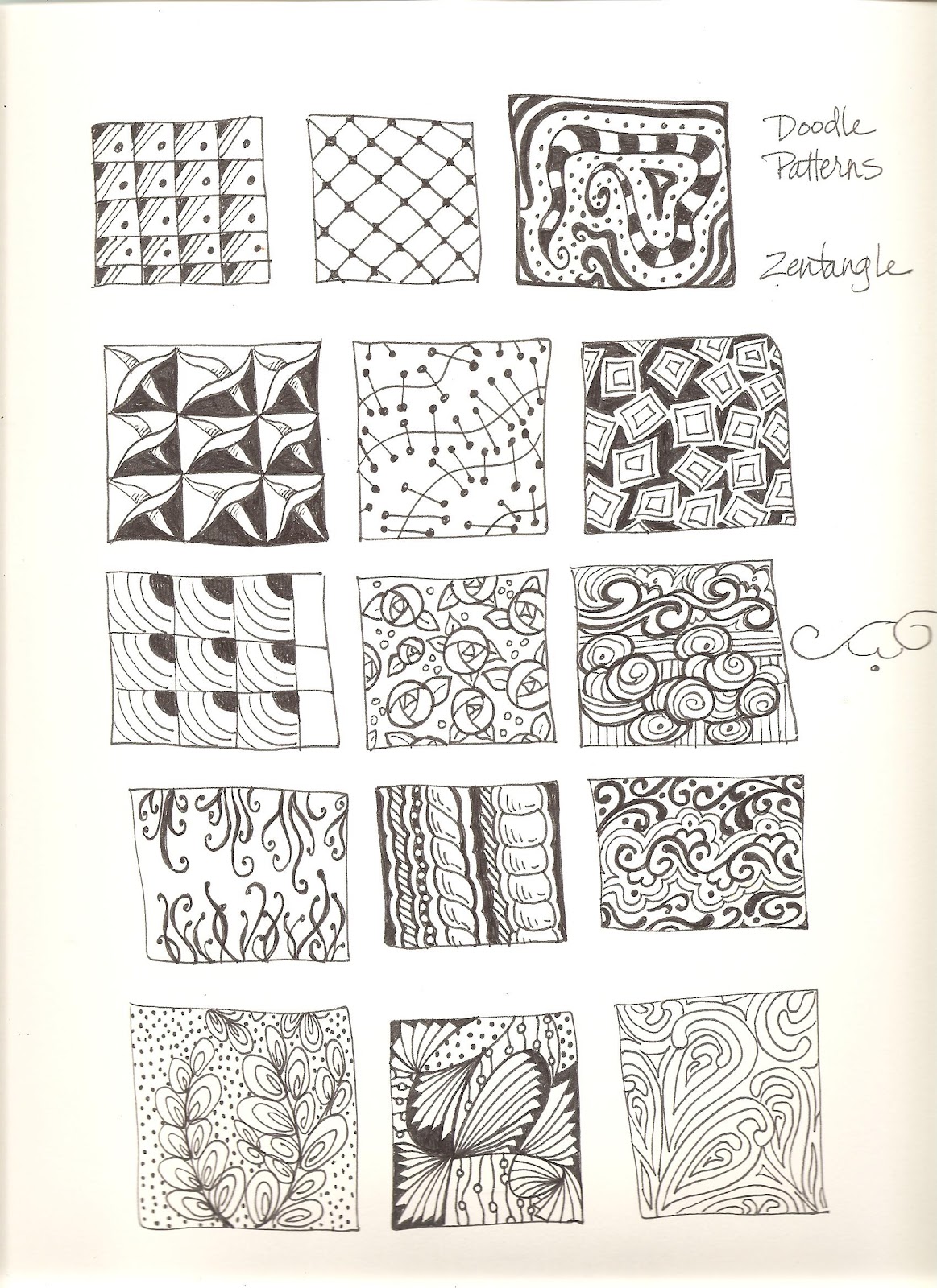 patterns tumblr drawings the Cottonwoods: ICAD Beneath and Art Doodles