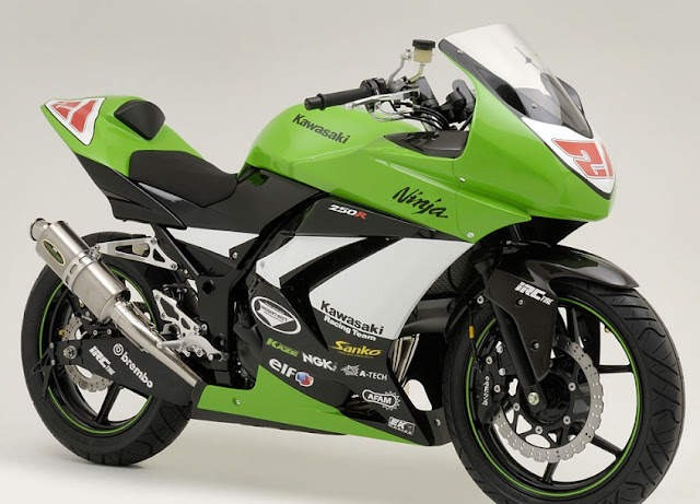 modifikasi kawasaki ninja 250 racing look