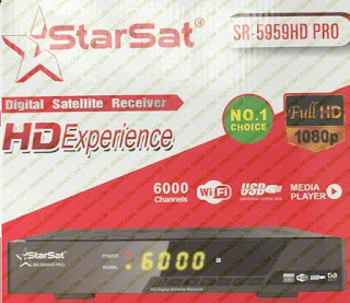 STARSAT SR-5959 HD PRO RECEIVER NEW SOFTWARE FREE DOWNLOAD