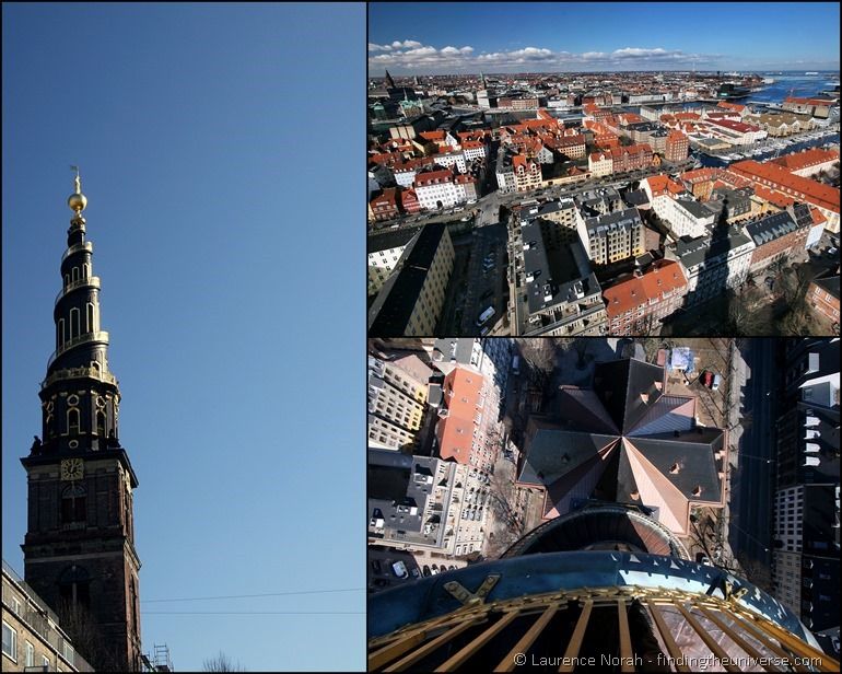 Christianshavn Kirchturm Kopenhagen Collage