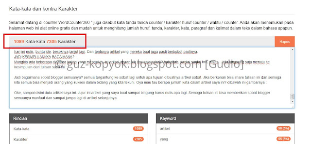 What?! Membuat artikel harus 2000 kata