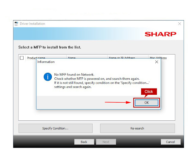 How To Fix Sharp Driver Machine Is Not Found for Windows