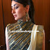 Kareena Kapoor in High Neck Metallic Blouse