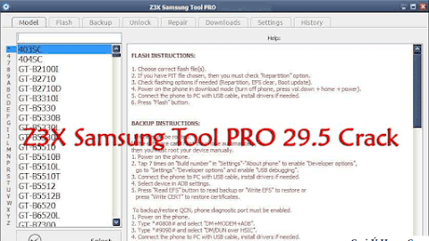 Free Samsung Z3X Pro tool 29.5 Full Crack Latest Version
