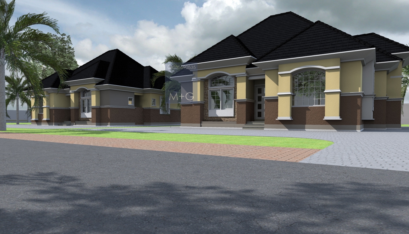 Modern Nigeria Bungalow Design