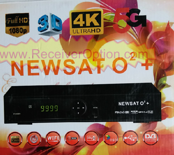 NEWSAT O2+ HD RECEIVER TEN SPORTS OK NEW SOFTWARE