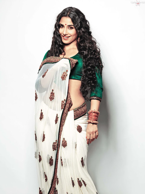 Vidya Balan in Sexy Saari