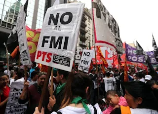Αργεντινή: Διαδήλωση κατά της λιτότητας και του ΔΝΤ