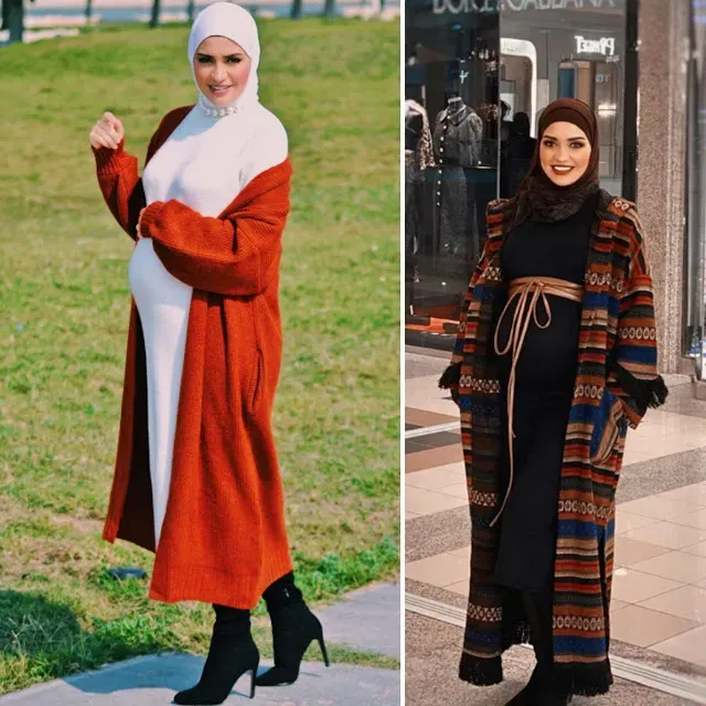 ملابس حوامل محجبات فساتين ملابس حوامل محجبات فساتين