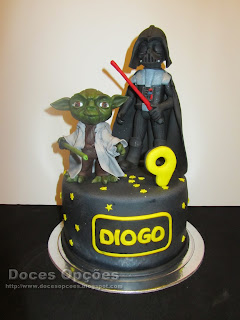 Bolo de aniversário Star Wars