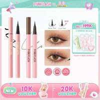 PINKFLASH OhMyLine Eyeliner Cair Hitam Berkualitas dengan Pigmentasi Merata dan Tahan Lama