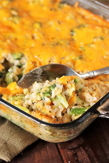  is a perfectly tasty side dish for Easter Broccoli-Rice Casserole