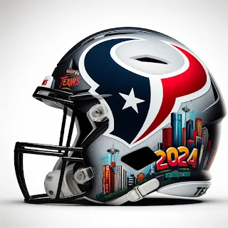 Houston Texans 2024 Concept Helmets