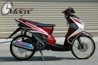  Modifikasi Terbaru Yamaha mio Sporty Modifikasi Motor sport