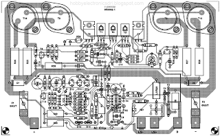 300 Watt Power Amplifier (Elektor 11/1995) electronics schematic circuit