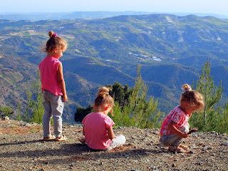 triplets in Troodos Mountains 