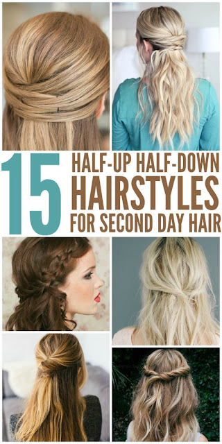 15 HALF-UP HAIRSTYLES FOR SECOND-DAY HAIR