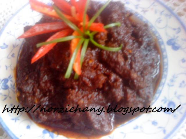 Norzie hany: Rendang Daging Tok Perak