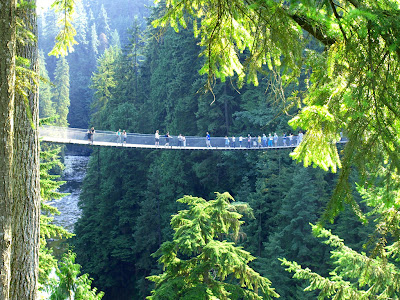 Capilano Suspension Bridge British Columbia Canada World Wonders