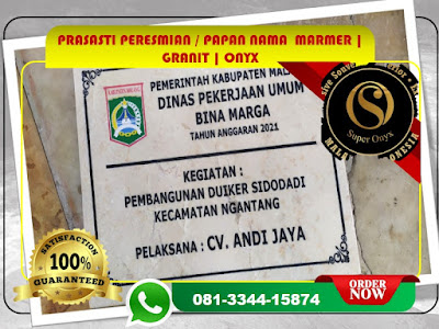 Pembuatan  Papan Nama  Gedung Sekolah Marmer Pengrajin, Pembuat, Pembuatan, Jasa, Jual, Pesan, Bikin, Custom, Produsen, Tempat Jual, Prasasti, Papan, Plakat, Plang, Nama, Peletakan Batu Pertama, Peresmian, Nama, Penandatanganan, Batu Marmer, Granit, Hitam, Putih, Kantor, Masjid, Masjid Jami,  Bupati, Gubernur, Walikota, Presiden, Gedung Sekolah, Bangunan, Musholla, Dana Desa, Proyek, Tol, Bendungan, Gedung Pemerintah