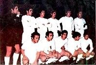 REAL MADRID C. F. - Madrid, España - Temporada 1972-73 - García Remón, José Luis, Benito, Touriño, Grande, Zoco; Amancio, Pirri, Santillana, Velázquez y Aguilar - REAL MADRID 2 (Velázquez, Aguilar) VALENCIA C. F. 1 (Aníbal) - 25/03/1973 - Liga de 1ª División, jornada 26 - Madrid, estadio Santiago Bernabeu