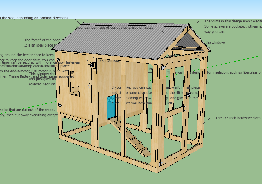 Chicken Tractor Plans For 12 Chickens Free insulated chicken coop