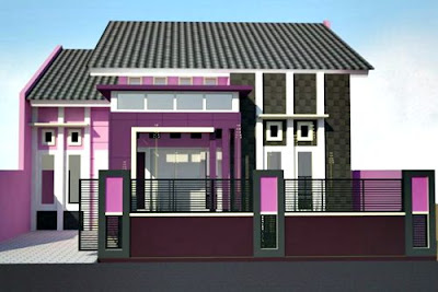 Trend Cat Rumah Minimalis Warna Cerah Terbaru 