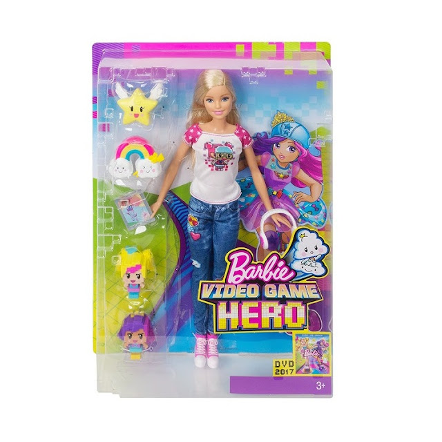 Poupée originale en boîte de Barbie héroïne de jeu vidéo