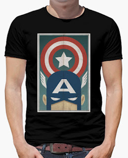 Camiseta Capitan America