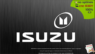 Isuzu logotype vector .dxf for cnc free download