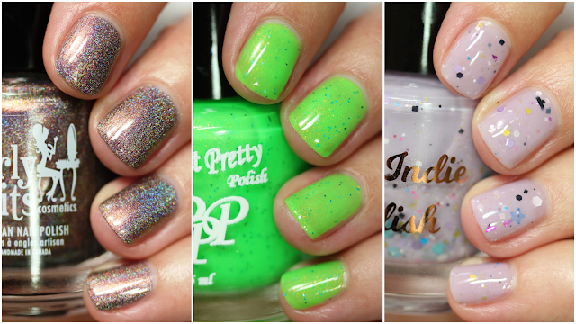 Polish Pickup August 2020 Weird Science swatches