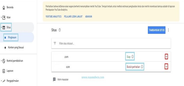 Cara Mengatasi Peringatan Ads.txt Google Adsense 1