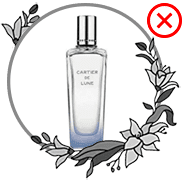 perfume ao vento, perfume, parfum, fragrância, fragrance, perfume feminino, perfume descontinuado, produção interrompida, descontinuado, perfume importado, perfume nacional, Cartier de Lune Eau de Toilette