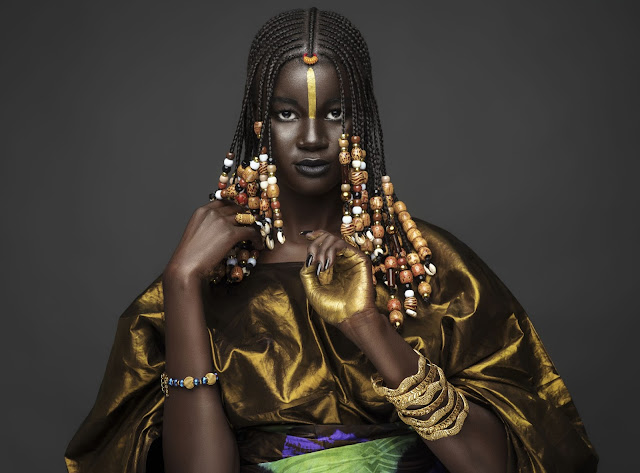Senegalese Model Khoudia Diop Wants To Show Young Girls It S Not Bad To Be Dark Curly Nikki Bloglovin
