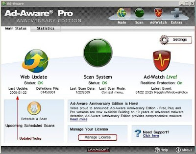 c78d3b0da936 AdAware Anniversary Edition Pro 2009 8.0.2   