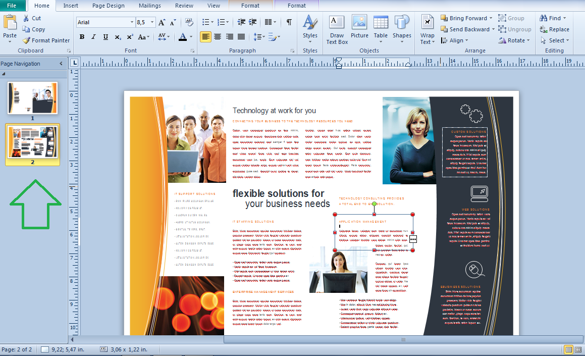  Cara  Membuat  Flyer Dengan  Microsoft  Publisher Belajar 