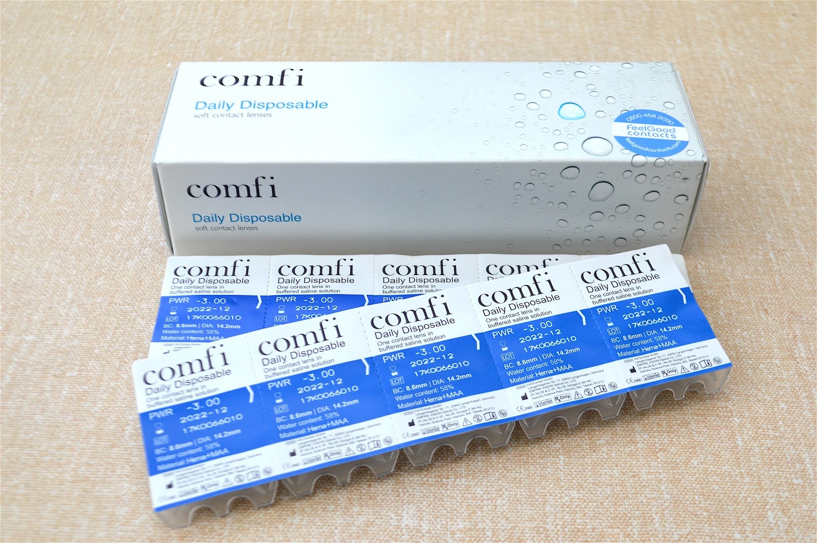 New Comfi Lenses with Feel Good Contacts