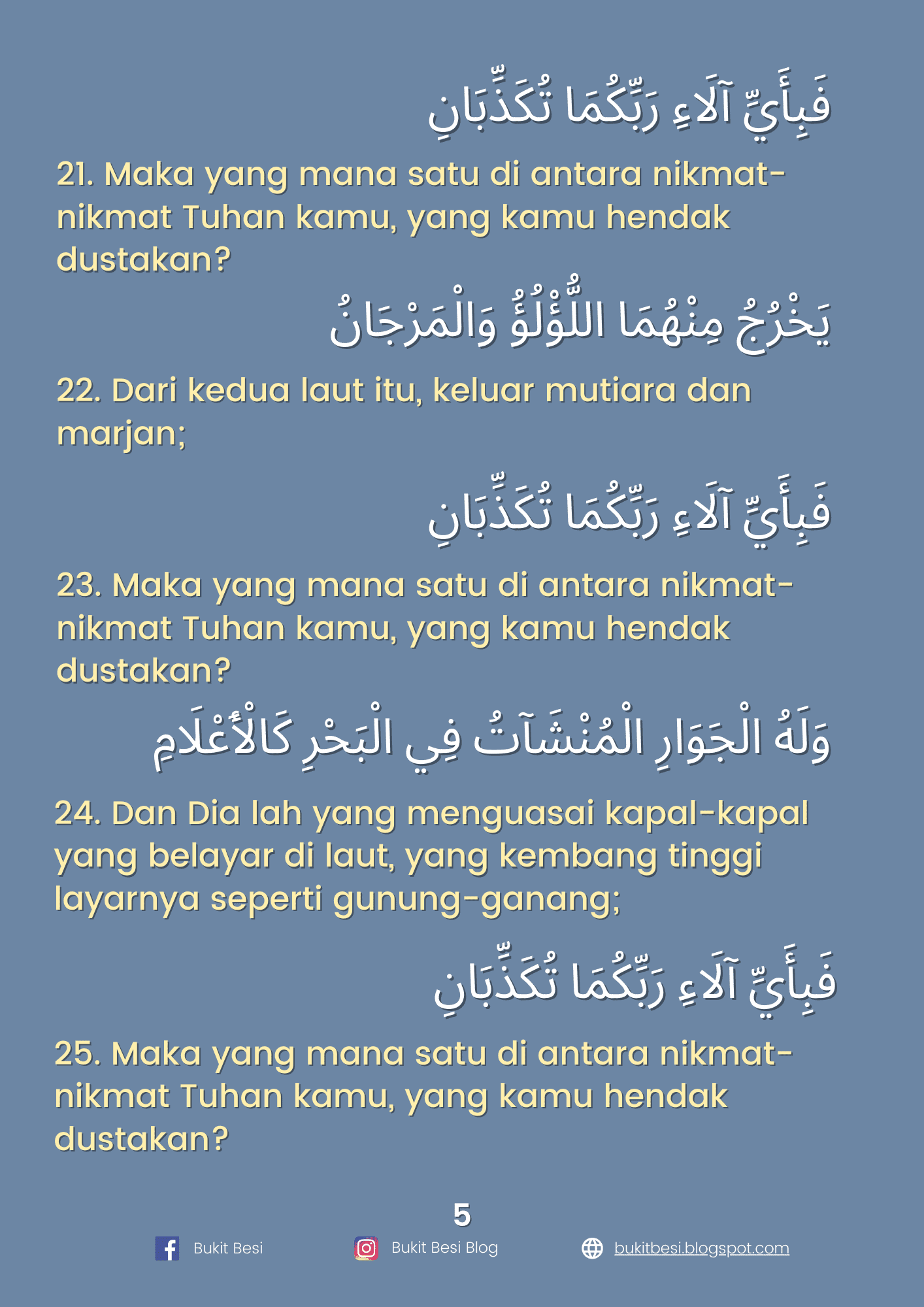 Bacaan Surah Ar-Rahman