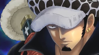 ワンピースアニメ ドレスローザ編 629話 トラファルガー・ロー かっこいい トラ男 Trafalgar Law | ONE PIECE Episode 629