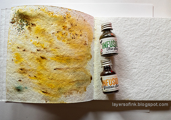 Layers of ink - Yellow Roses Tutorial by Anna-Karin Evaldsson. With Paper Artsy Infusions.