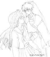 Gambar Kartun Inuyasha Kagome