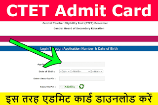 CTET Admit Card 2024