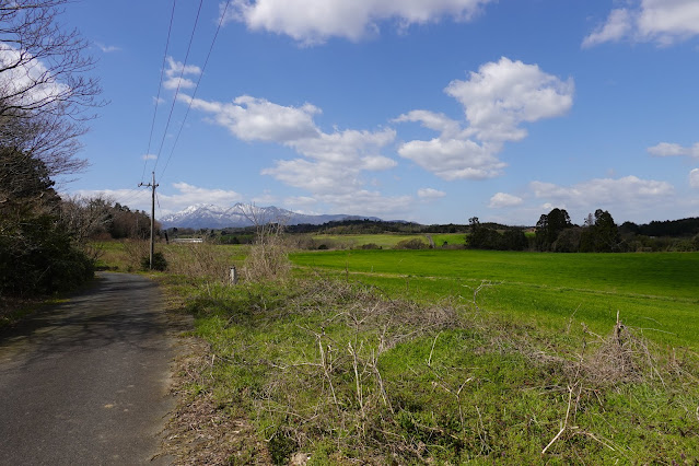 鳥取県東伯郡北栄町東高尾　農道からの眺め