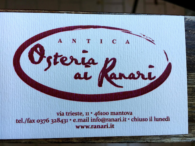 Mantova-Osteria Ai Ranari