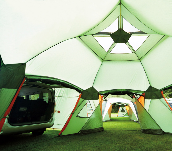 Incredible 16-Person Tent With Dining Area & Car Port Will Change Everything You Know About Camping