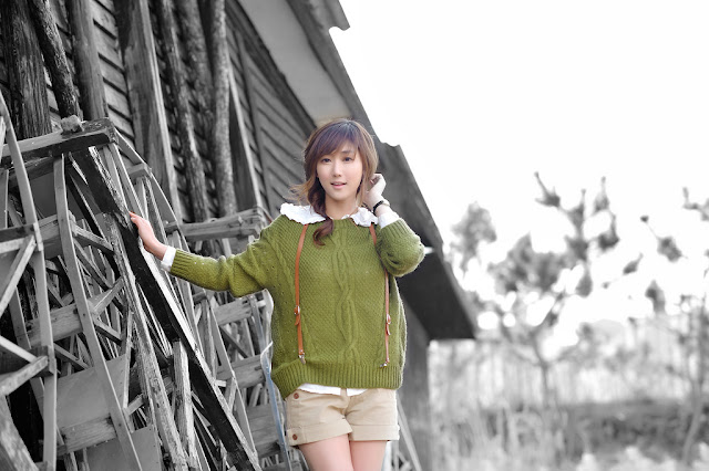 2 Nam Eun Ju - Lovely Outdoor-very cute asian girl-girlcute4u.blogspot.com