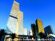 City Center, looking north up the Las Vegas Strip. 6:45 amApril 8, 2010. (city center mand)