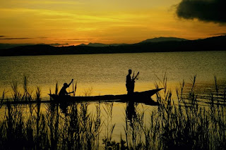 water related sunset wallpaper